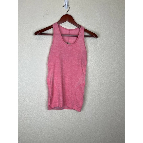 Sweaty Betty Athlete Seamless Workout Vest Calypso Pink - Picture 2 of 9